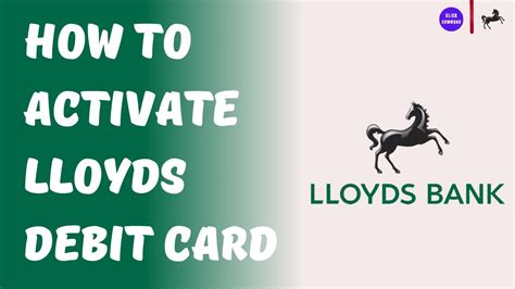 how to activate lloyds debit card contactless|Lloyds basic account contactless.